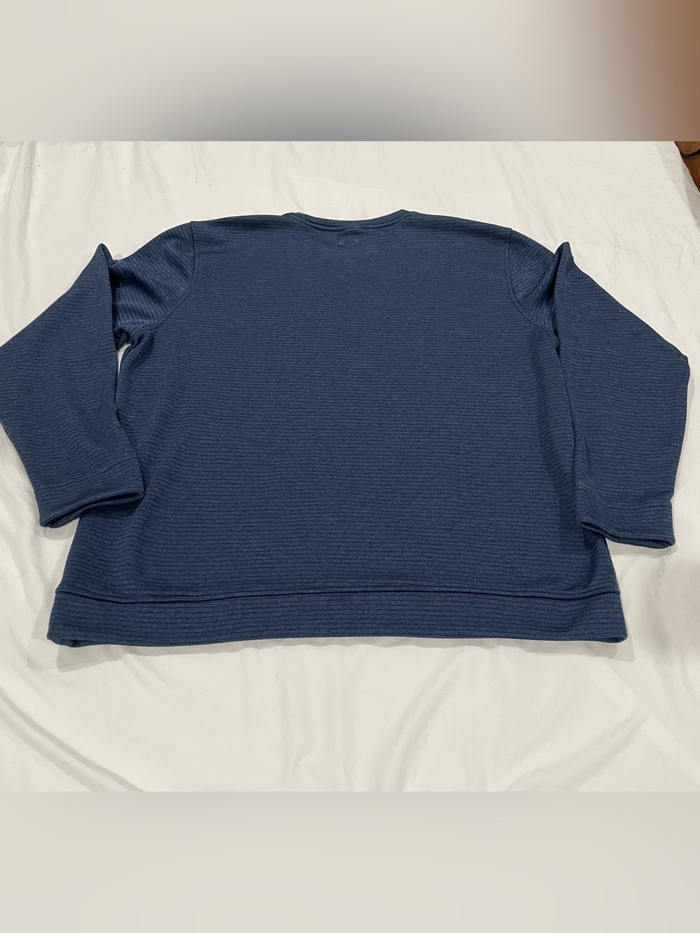 Under Armour Storm Golf Men's Dark Blue Textured Crewneck Sweater - Picture 4 of 5